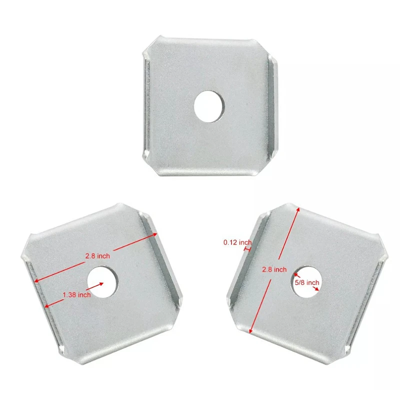3/6PCS X-Blade Dual Mulching Blade Adapters for XB2 and XB3 All 5/8
