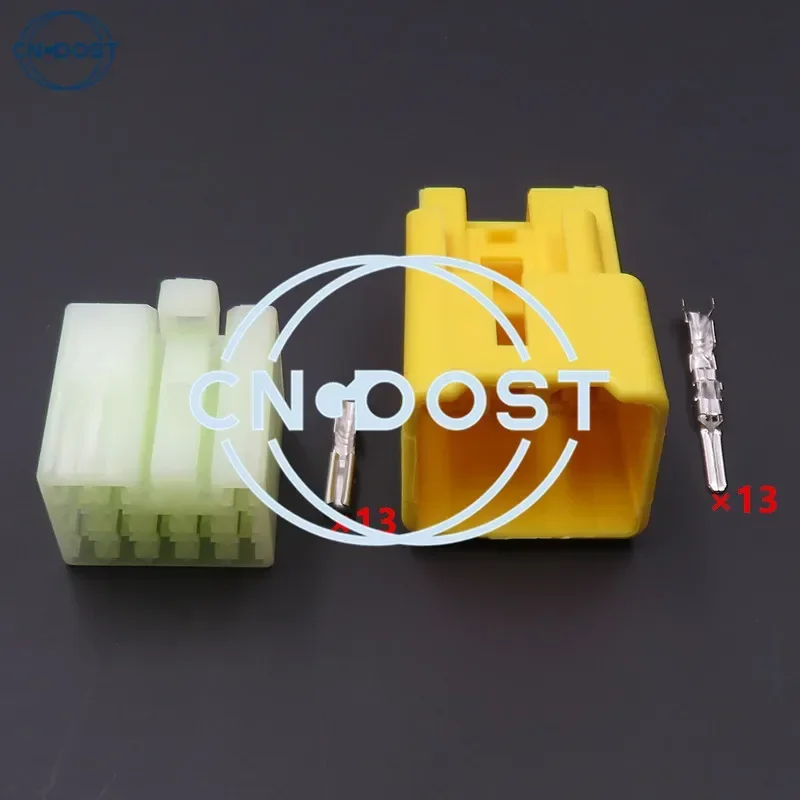 1 Set 13 Way Wiring Electrical Cable Socket Audio Connector With Pins AC Assembly 7123-1330 7122-1330
