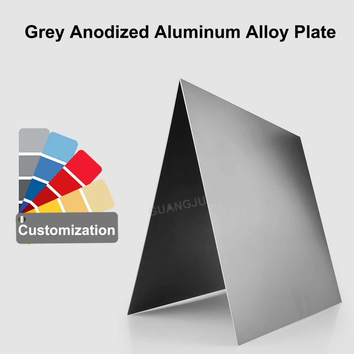 5052 Alloy Aluminum Plate Grey Anodized Al Aluminum Sheets Thickness 0.5/0.8/1/1.5/2mm 100x100 200x200 200x300 300x300mm