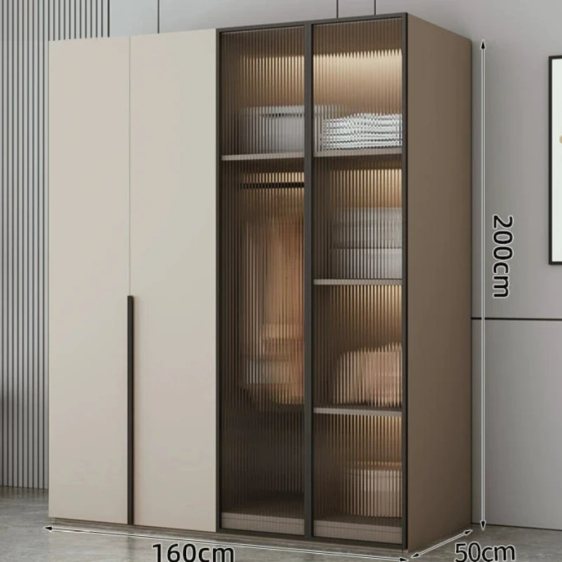 Built In Gloss Wardrobes High Glass Open Frames Wardrobes Clearance Drawers Armadio Camera Da Letto Living Room Furniture