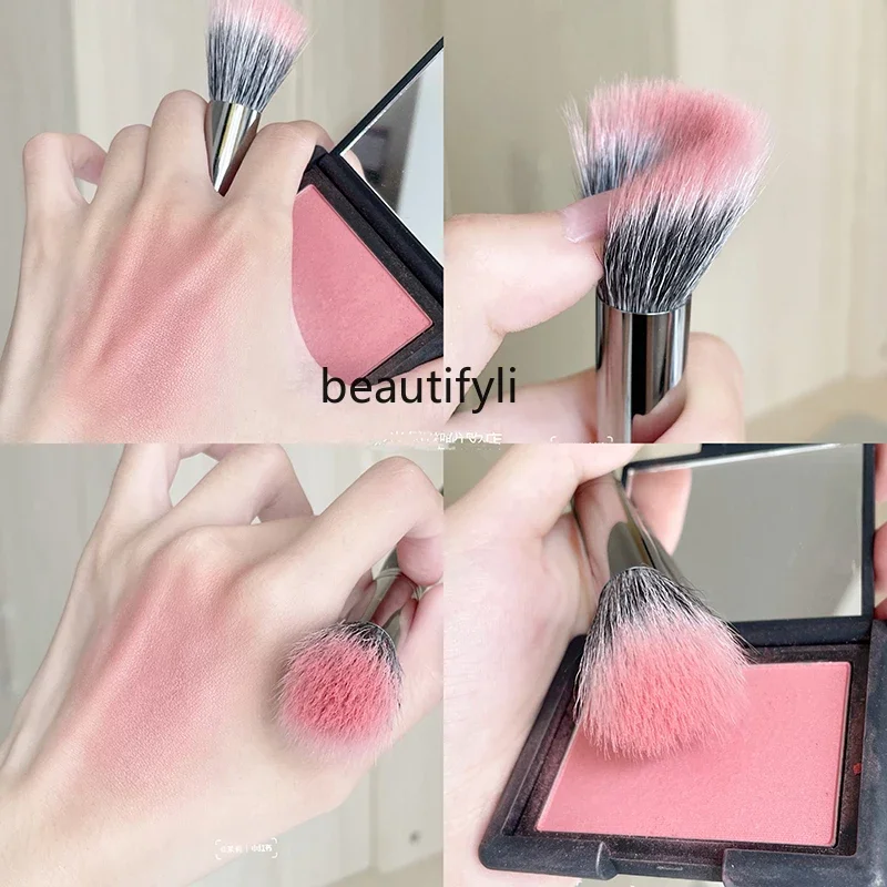 

Pointillator Blush Brush Wool Fine Light Front Wool Smudge Concealer Soft Hair, Grooming Makeup Brush Tool