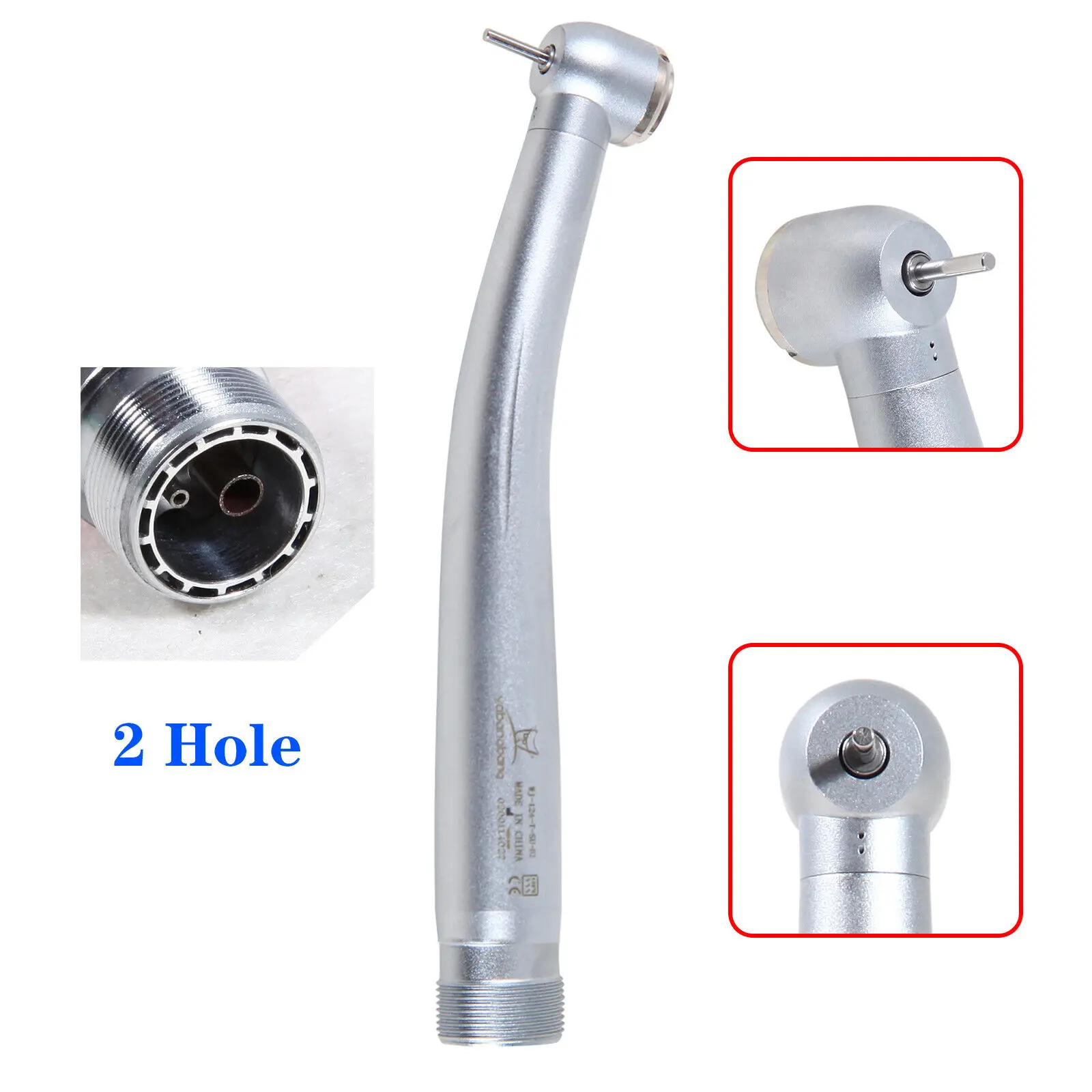 

Dental Big Large Head High Speed Handpiece 2Hole Push Button Turbine fit NSK PANA MAX