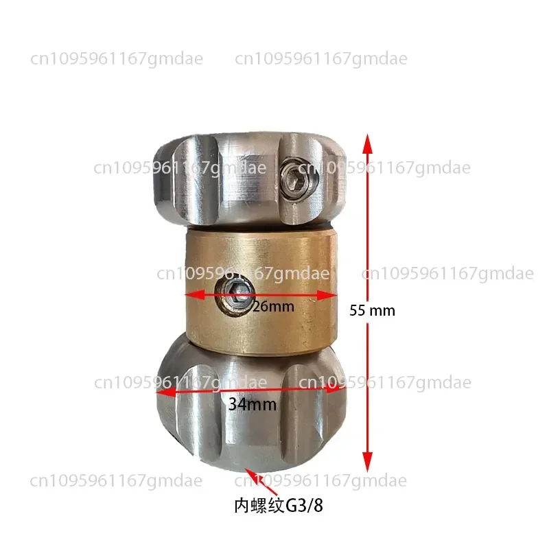 Mini high pressure dredging, small bouncing nozzle, small pipe dredging, 3/8 sewer pipe dredging and cleaning