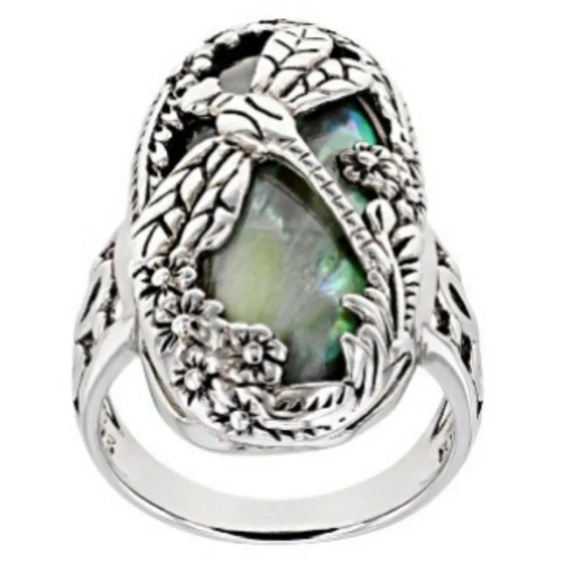 New hot-selling ring women's ring retro exaggerated simple personalized women's ring