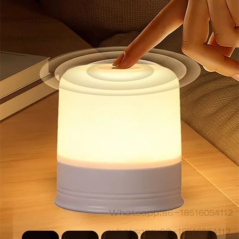 Eye Protection Atmosphere Charging Touch Night Light Desk Lamp Pat Lighting