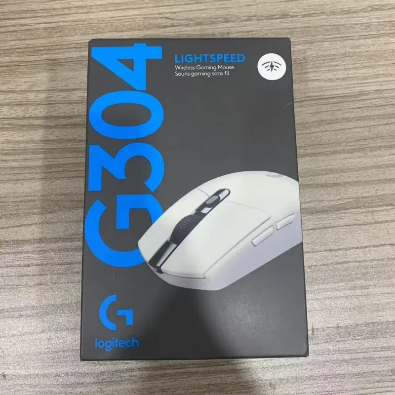 ماوس الألعاب اللاسلكي Logitech G304 G305 LIGHTSPEED، مستشعر Hero 12K DPI، 6 عمر بطارية طويل للغاية قابل للبرمجة لألعاب الكمبيوتر