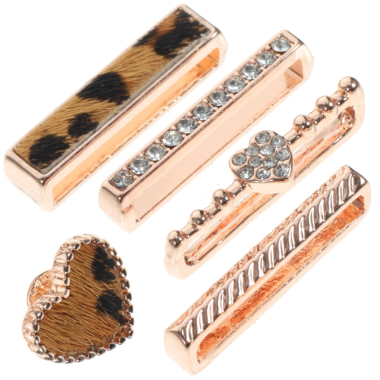 

1 Set Watch Band Decorative Rings Bling Charms For Women Metal Craftsmanship Long Lasting Jewelry Accessories Strap Ornament