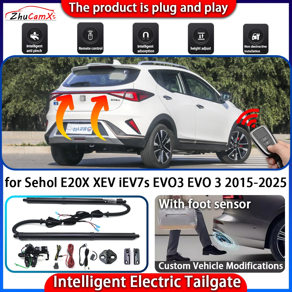 Smart Powered Tailgate System for Sehol E20X XEV iEV7s EVO3 EVO 3 2015-2025 Automatic Intelligent Electric Trunk Lift Control