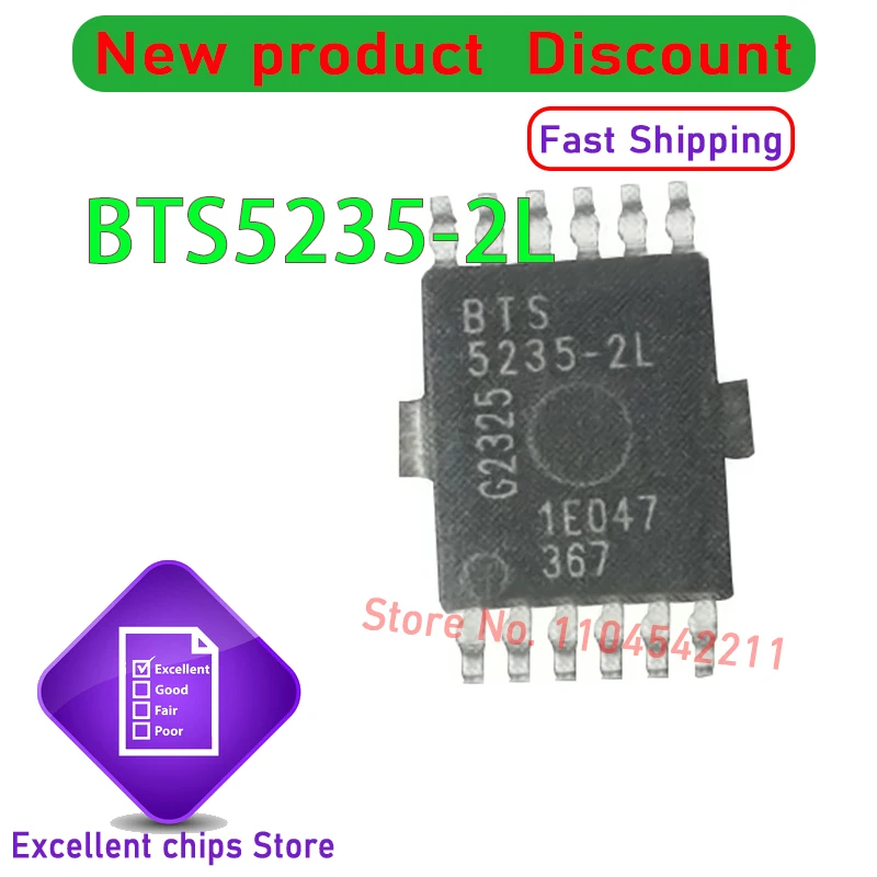 (10piece) 100% New BTS5235L BTS5235-2L HSOP12 Chipset