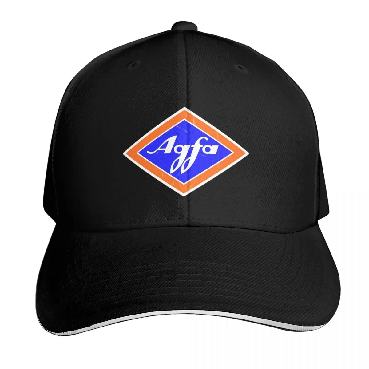 Gorra Retro con logotipo de película Agfa de los años 60, gorras de béisbol informales a la moda, sombrero ajustable, gorras de béisbol Unisex de verano policromáticas