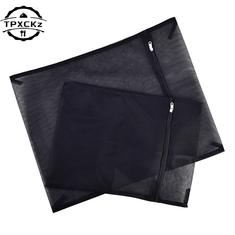 Mesh Laundry Bags Clothes Washing Machine Laundry Bag With Zipper Clothes Protection Laundry Bag Nylon Mesh Net Bra Washing Bag