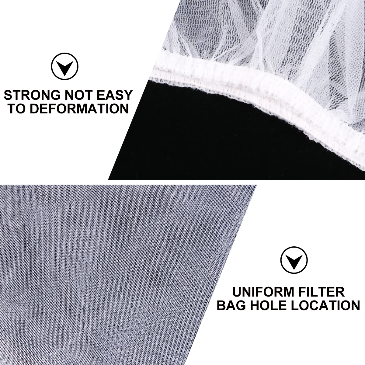 

Food Grade Nylon Straining Fine Mesh Almond Oat Soy Milk Filtration Cold Brew Home Brewing Reusable Filter Bags Coffee Tea Wine
