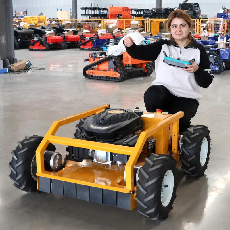 Hot New Products 550mm Mini   zero Turn Automatic   Remote Control Lawn Mowers