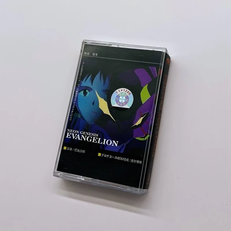 New EVA NEON GENESIS EVANGELION Music Tape Ayanami Rei Ikari Shinji Cassettes Cosplay Soundtracks Box Recorder Car Walkman Tape