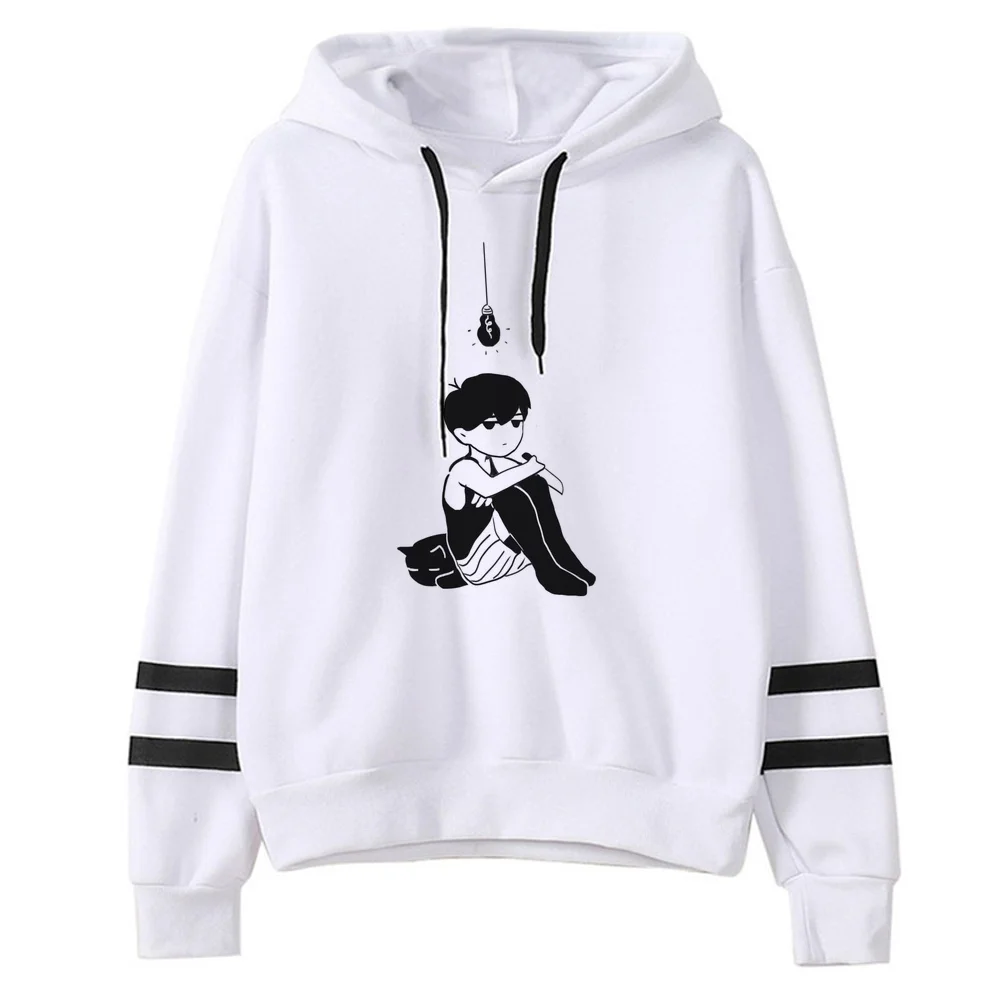 Omori hoodie sweatshirt anime sweatshirt graphic 2026 gothic harajuku male Women Loose