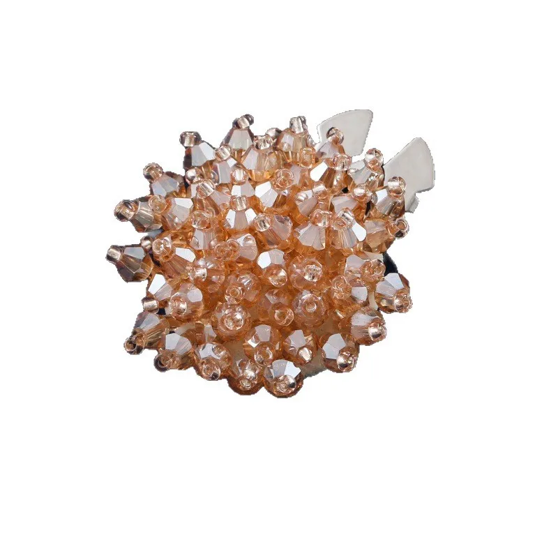 Gemelos de lujo con diamantes de imitación para camisas, fundas de botones para vestido elegante de gama alta, accesorios de moda para hombres y mujeres, 1 Uds.