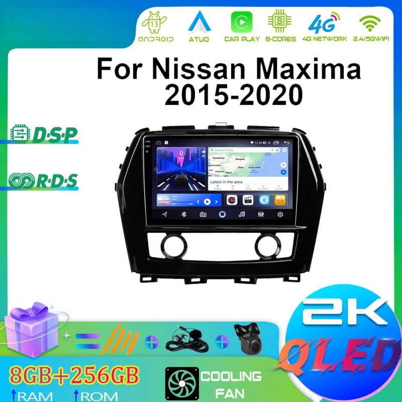 

for Nissan Maxima 2015-2020 Car Intelligent Systems Android Car Player GPS WIFI Carplay 4G Car Radio Navigation Stereo Car Radio