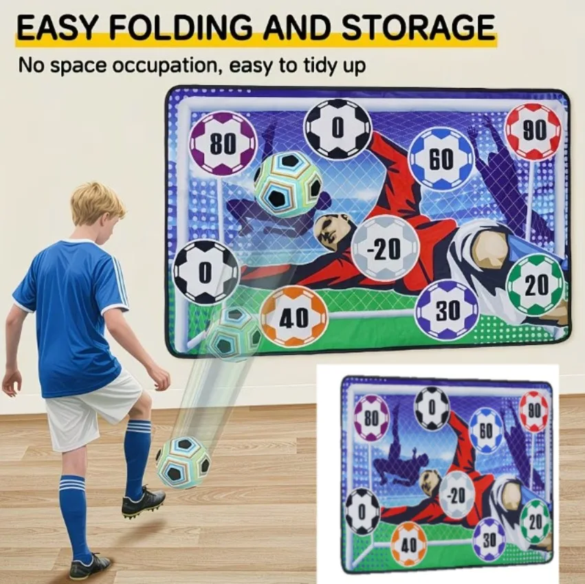

Football Training Soccer Game Mat Set Outdoor Indoor Toys Multiplayer Competitive Soccer Children Boy Gifts Parent-child Outdoor