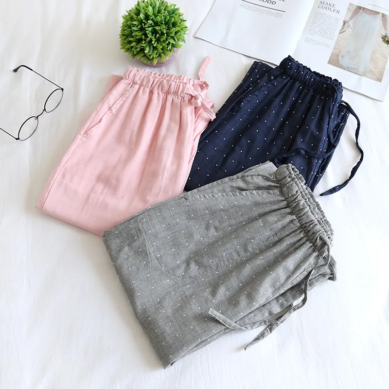 Minimalist Solid Knit Women‘s Soft Cotton Pajama Set, Short Sleeve & Elastic Waist Shorts Relaxed Fit, Breathable Lightweight Su
