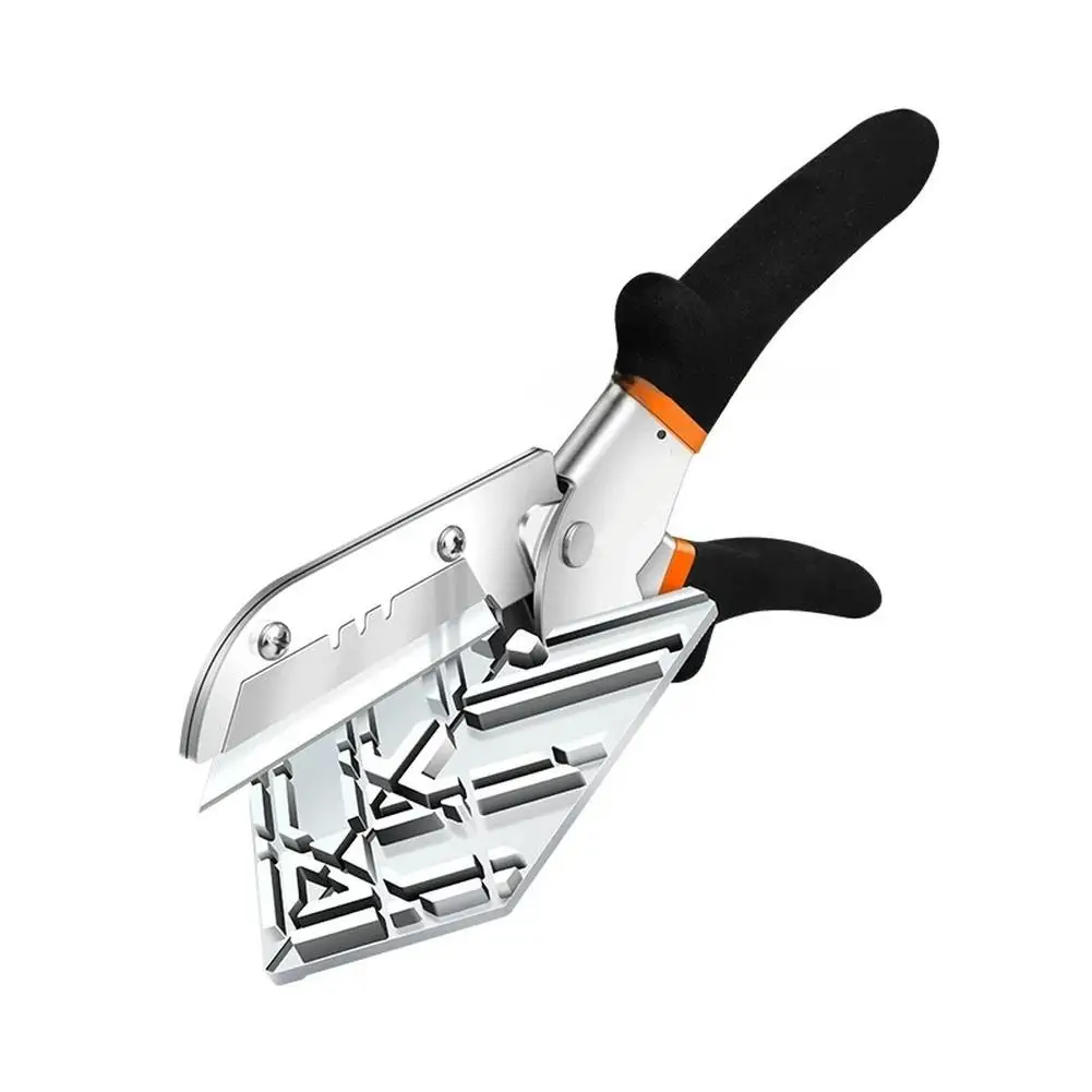 Adjustable Angle Cable Trunking Shear SK5 Steel Fits PVC Wood For Miter Cutting Tool Edge Trimmer Hand Tool Adjustable