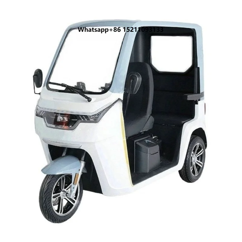 2025 Electric Tricycle Electric Tuk Tuk for Sale Electric Power with Solar Power Passenger Customized 60V