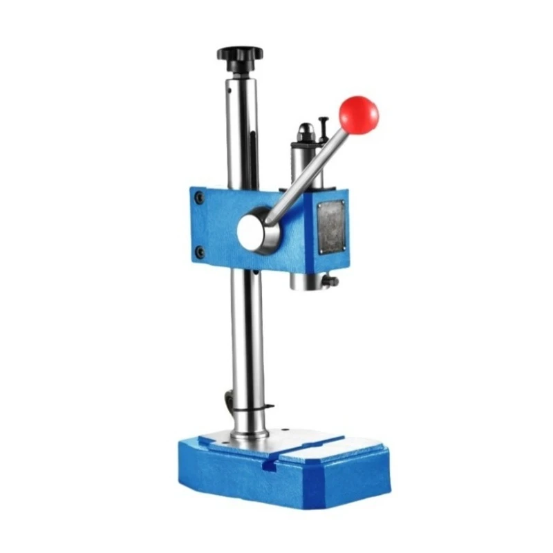 

Manual Press Machine for Stamping Punching Small Bench Top Arbor Press for Jewelry Making Leather Craft Hand Lever Press