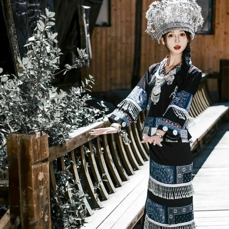 エキゾチックなパフォーマンス衣装、民族風、旅行写真撮影用衣料