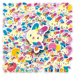 50Pcs Sanrio Usahana Stickers Cartoon Usahana DIY Sticker for Scrapbooking Laptop Suitcase Waterproof Sticker Decal Kid Toy