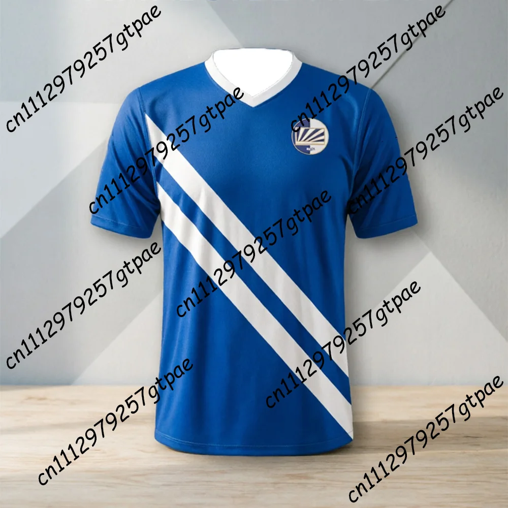 

Adult Summer T-shirt FK Sutjeska Montenegro Football Team Breathable Quick-Drying Top for Cycling Leisure Sports