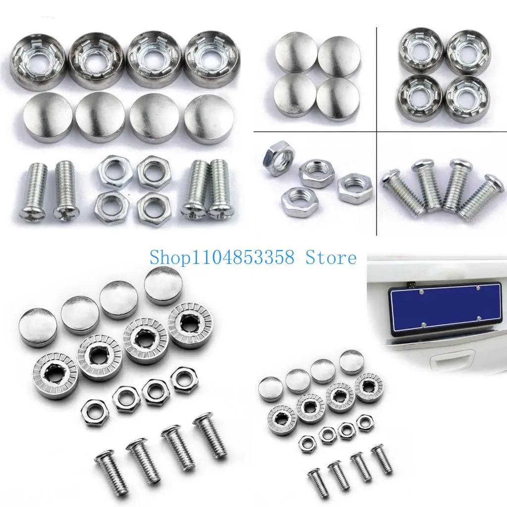 

Противоугонные винты для номерного знака, болты, крышка, болты, гайки, крепежные детали, универсальные сменные аксессуары для автомобилей и грузовиков