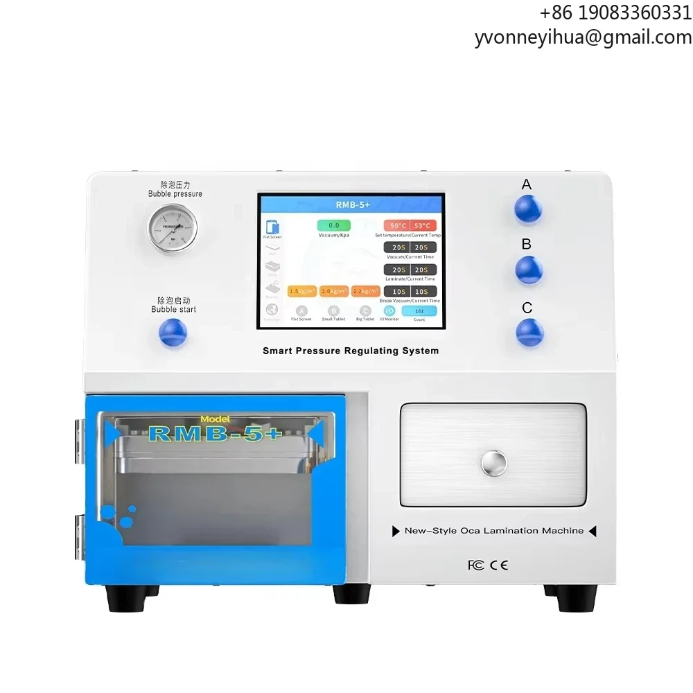 

FORWARD New RMB-5+ Laminating Machine Automatic LCD OCA Bubble Removal Machine Smart Pressure Regulating Mobile Screen Refurbish