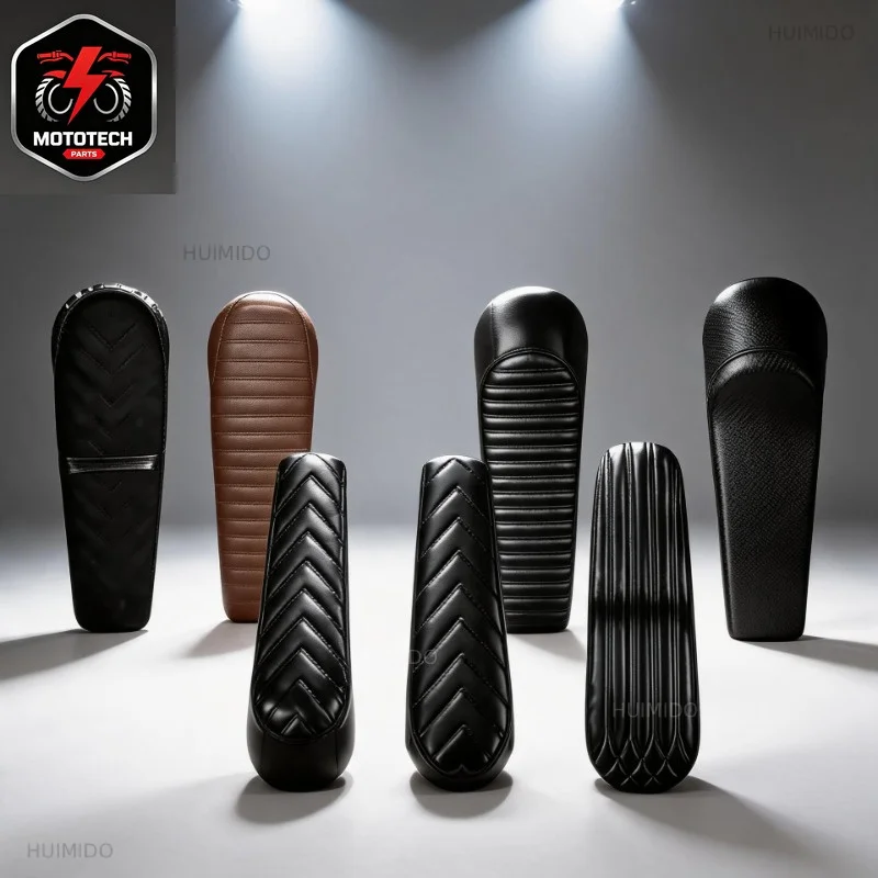 Applicable tosuper73 luxury seat universal custom thickened super soft seat cushion integrated hump 73 modified accessories