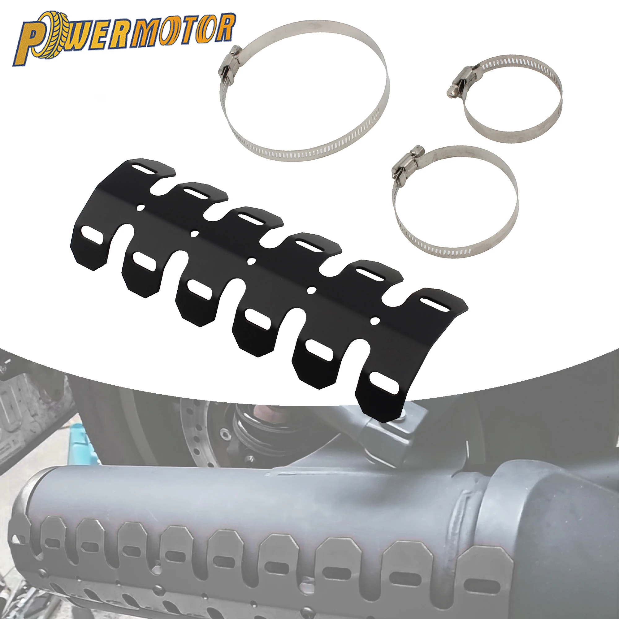 

For BETA RR 350 390 430 480 Motorcycle Curve Exhaust Muffler Pipe Heat Shield Cover Heel Guard For KTM Yamaha DirtBike Supermoto