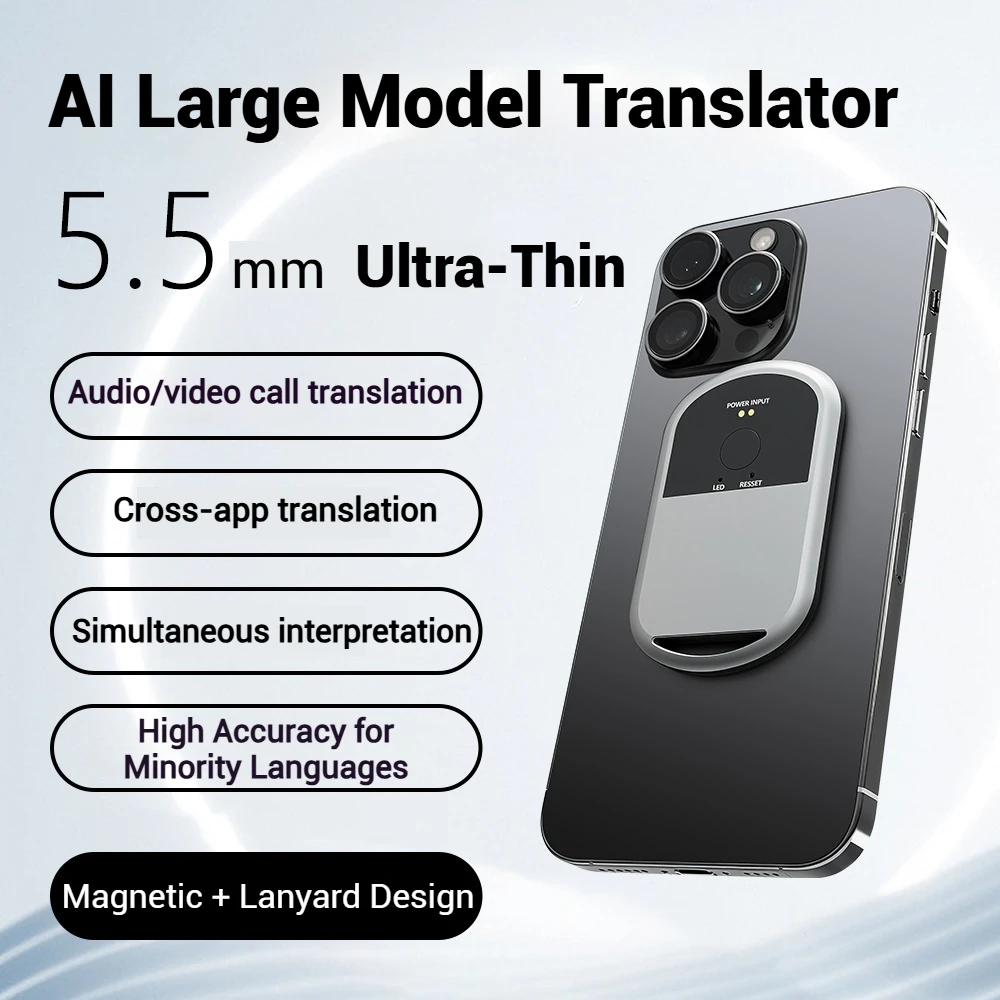 AI Translator Real-time Translation Video Call Translation Offline Translation Portable TranslatorTravel Translation