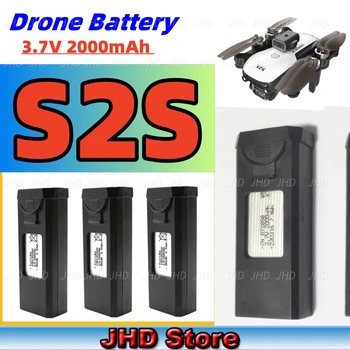 JHD S2S 드론 배터리, 오리지널 LSRC S2S 드론 액세서리, LS-S2S 배터리/블레이드, 2000mAh 예비 부품 배터리 도매