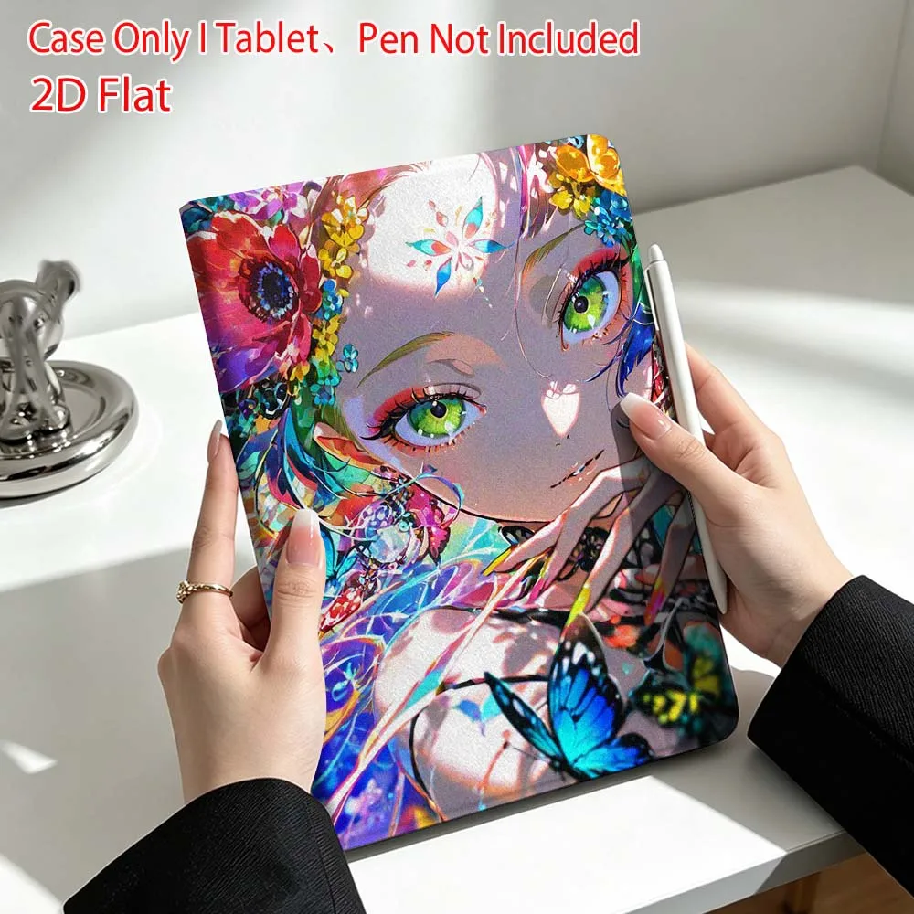 Cool Anime girl Soft For Lenovo Xiaoxin Pad Pro Tab P12 P11 11 13 11.2 inch K11 Plus Pen Tray Tablet Case