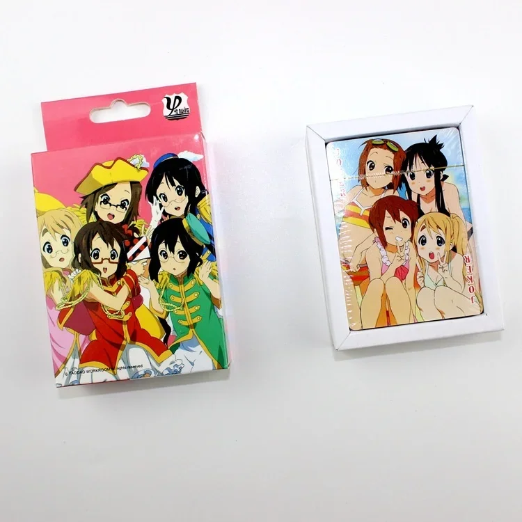 Anime K-ON! Hirasawa Yui Kotobuki Tsumugi  Akiyama Mio Poker Cards