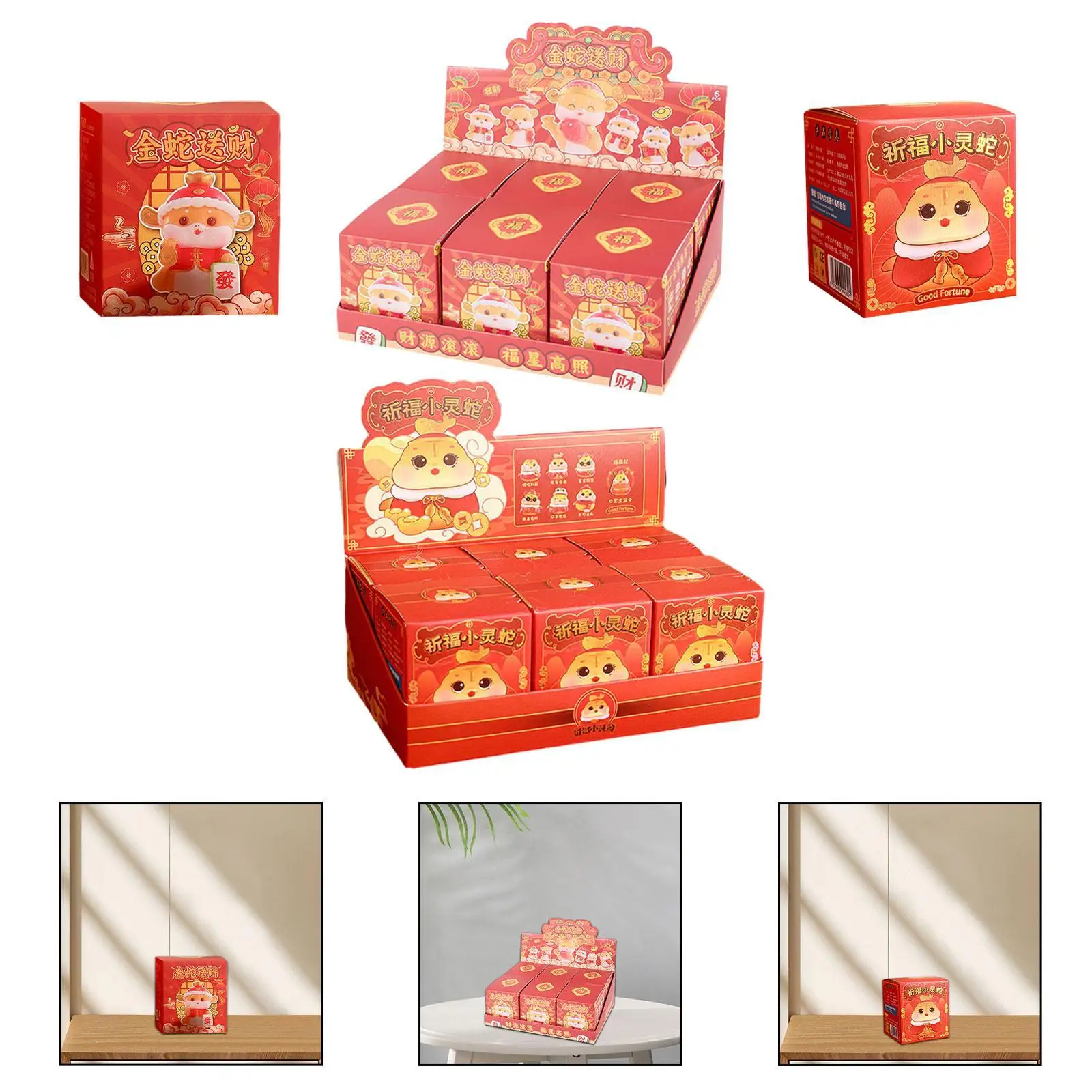 Figuras de serpiente de dibujos animados, decoración de escritorio, regalos, juguetes coleccionables, Mini figuras de acción para niños, adolescentes, niños, niñas, adultos y niños