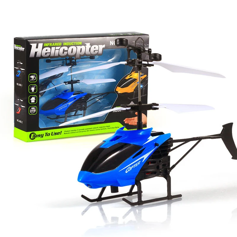 Flashing Flying Ball Helicopter Toy Flyer Kids Toy Infrared Induction Helicopter Children RC Toy