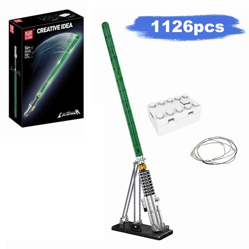 

MOULD KING 10140 Lightsaber 1126pcs Building Block Model for Collectors Kids Christmas Gift