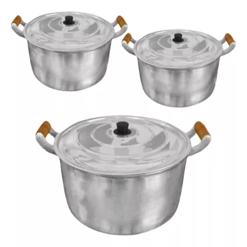 

Pans Casserole N32 N34 N36 Aluminum Shake Cast Thick Baking Pans and Fryers