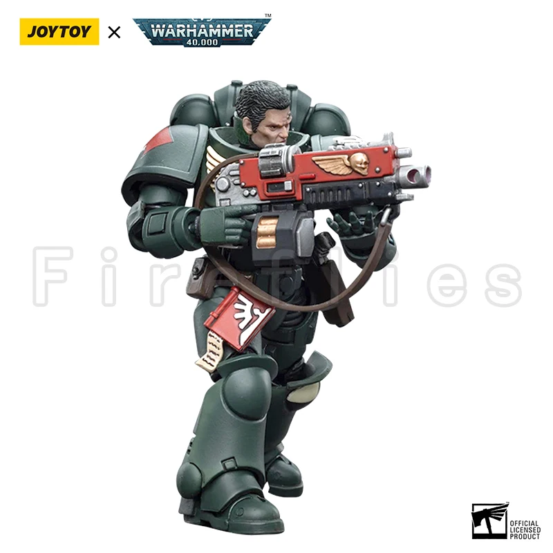 1/18 JOYTOY Action Figure (4PCS/SET) 40K Dark Angels Intercessors Anime Model Toy