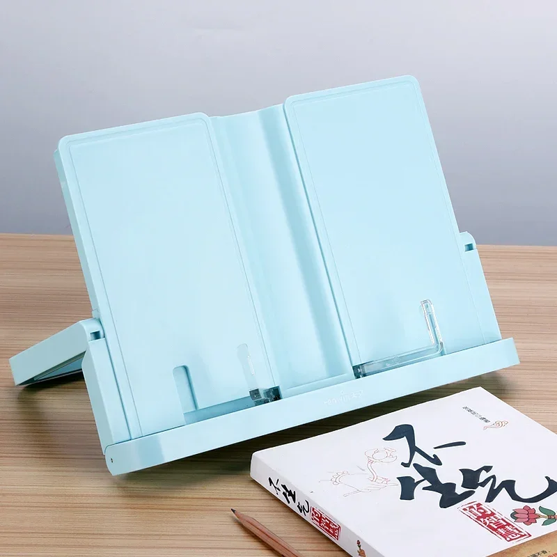 New Product Hands Plastic Rack Book Stand For Reading Adjustable Bookstand Holder Bookend