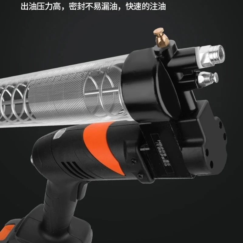 Utility Electric Grease Gun For Barrel Oil High Pressure New Power Machine 24V Lithium Battery Electric Grease Gun