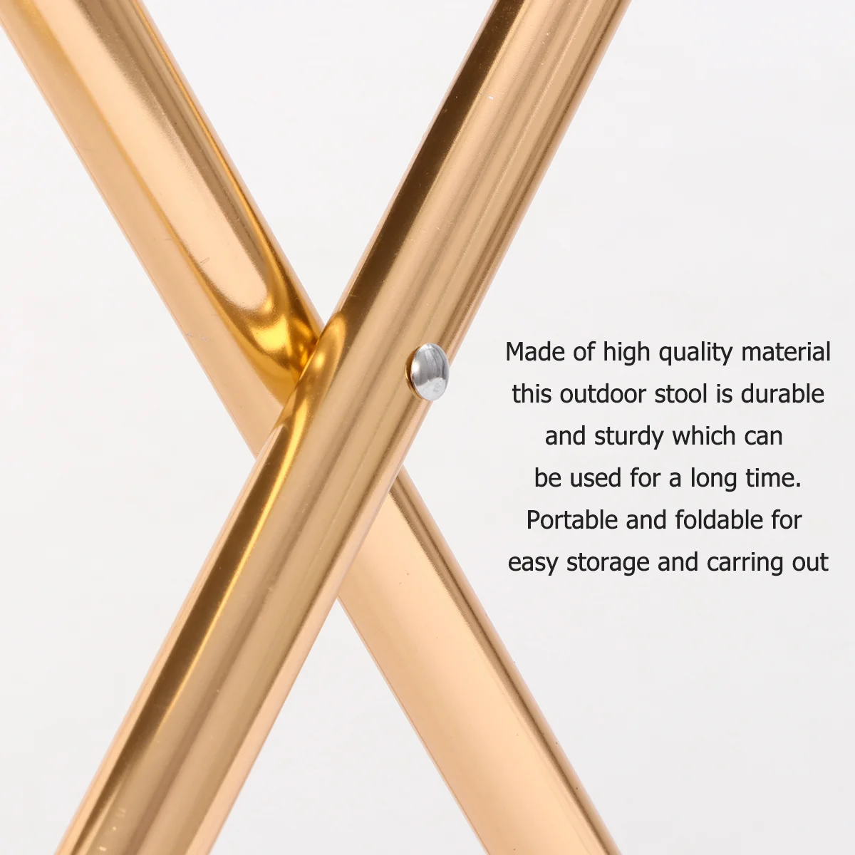 

Aluminium Alloy Folding Chair Portable Stool Black Xl Stable Durable Outdoor Camping Fishing Picnic Folding Chair