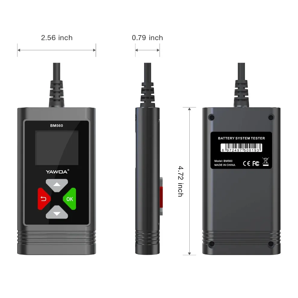 BM560 Car Battery T…