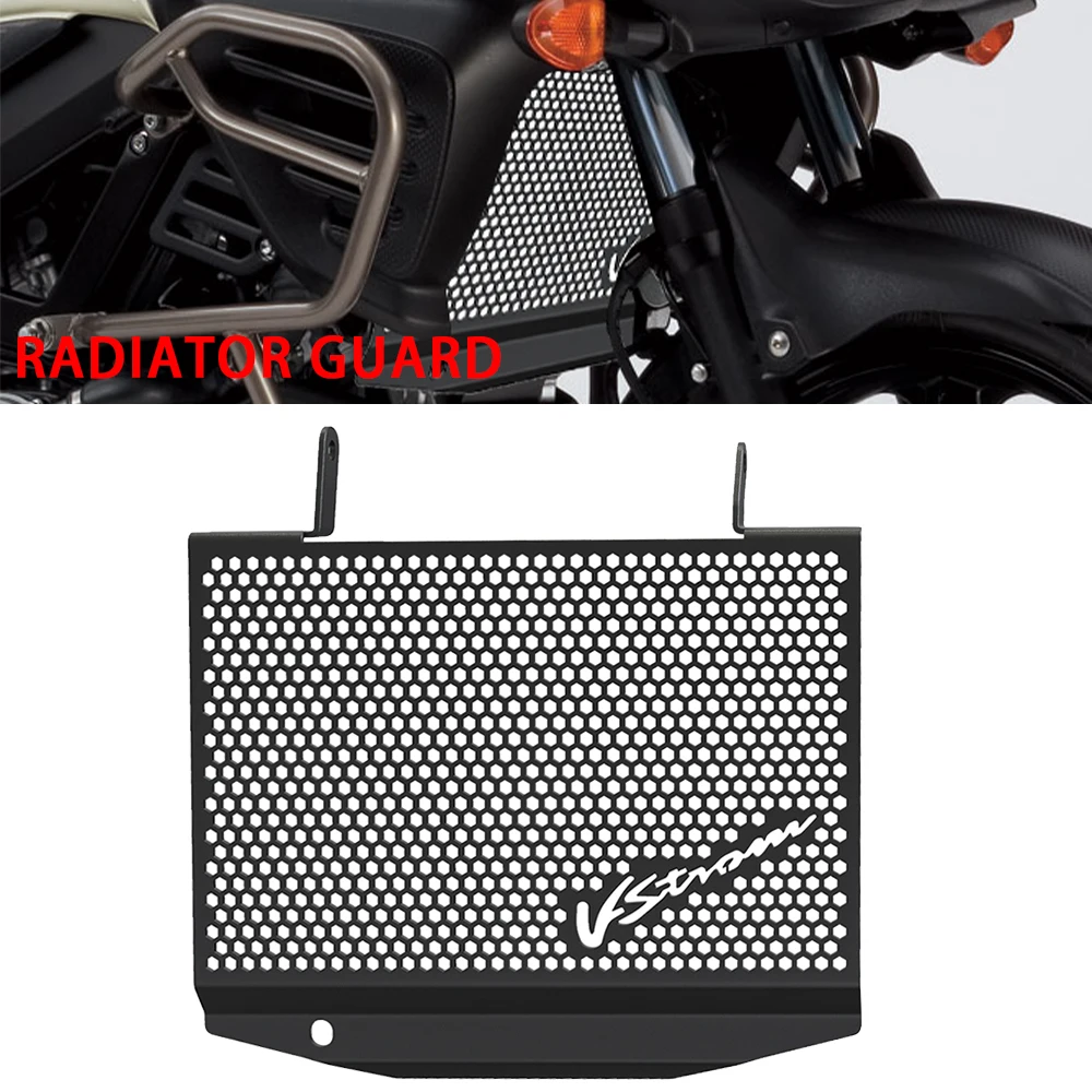 

Motorcycle Radiator Grille Guard Cover Protector For Suzuki Vstrom V-strom 650 VSTROM650 V-STROM650 2012-2020 2021 2022 2023