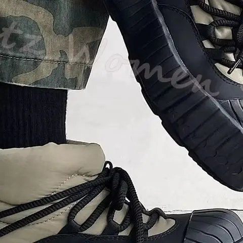 Platform Sneakers Shell Toe Lace Up Closure Padded Streetwear Chunky Sole Casual Shoes for Punk Rock Style Novelty Concise New