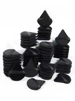 Black Triangle Powder Puff Facial Makeup Sponge Soft Velvet Cosmetics Puff Mixer Beauty Foundation Make-Up Sponge Makeup Access 6