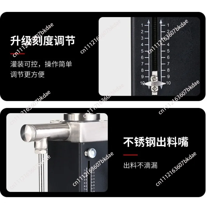 A-03 Manual Small-Scale Filling Machine: Quantitative Filling Machine for Honey, Ketchup, Essential Oils, Cosmetics, Cooking Oil